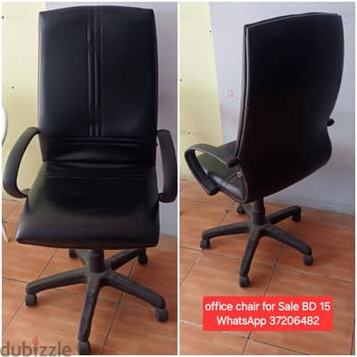 office chair and other items for sale with Delivery