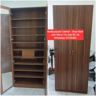 Multipurpose Cabinet and other items for sale with Delivery