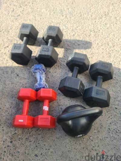 dumbbells set 20 kg 16 kg 14 kg 12 kg 10 kg 8 kg 6 kg 4 kg 2 kg sett