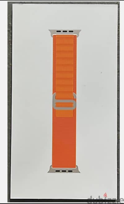 Genuine Apple Watch Band Alpine Loop Orange