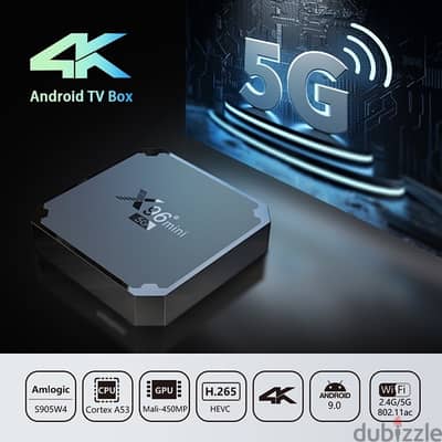 4K Android TV BOX/ALL TV channels Without Dish/Smart TV BOX