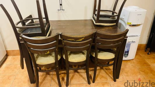 Dining Table & 5 Chairs For Sale