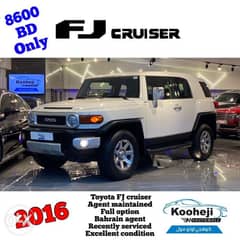 Toyota *FJ cruiser* 2016 *Agent maintained * Full option Km: 130 only 0