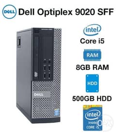 DELL Core I5 4th Generation Computer 8GB Ram 500GB HD DVD Ready to Use 0