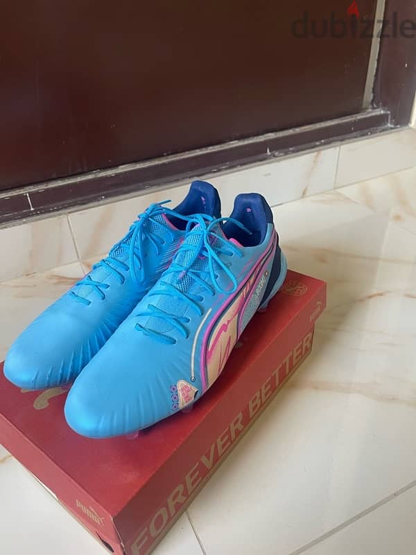 Puma King Ultimate FG/AG - Volume Up Pack Football Shoes 1