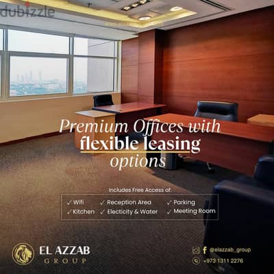 Commercial offices addresses in Adliya Gulf, Get now BD 99 monthly!