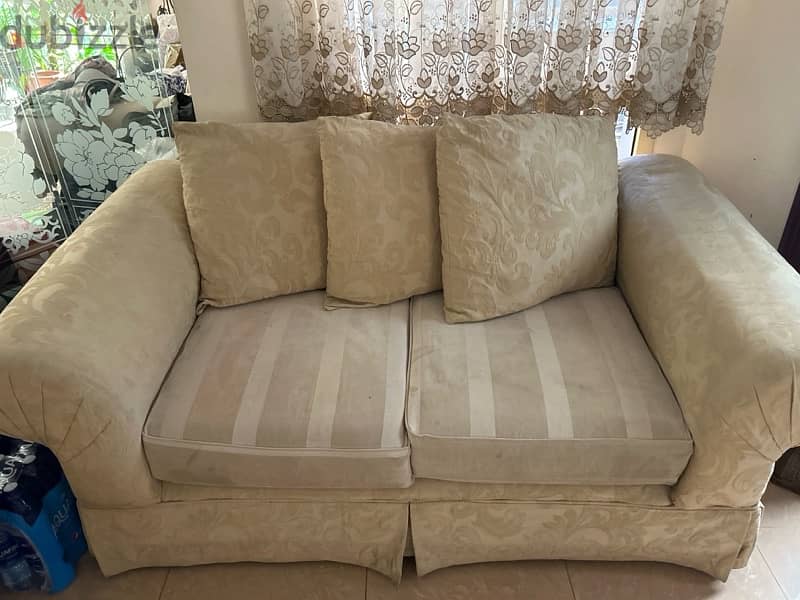 2 seater beige sofas 3