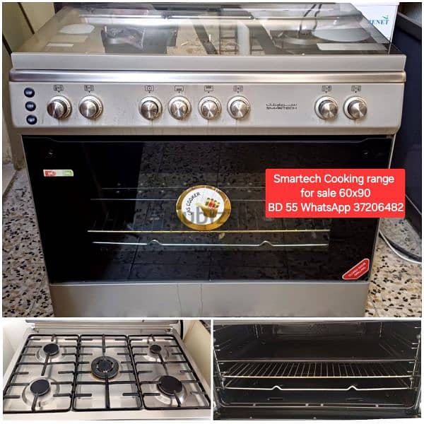 5 burner cooking range and other items for sale with Delivery - Cooking ...