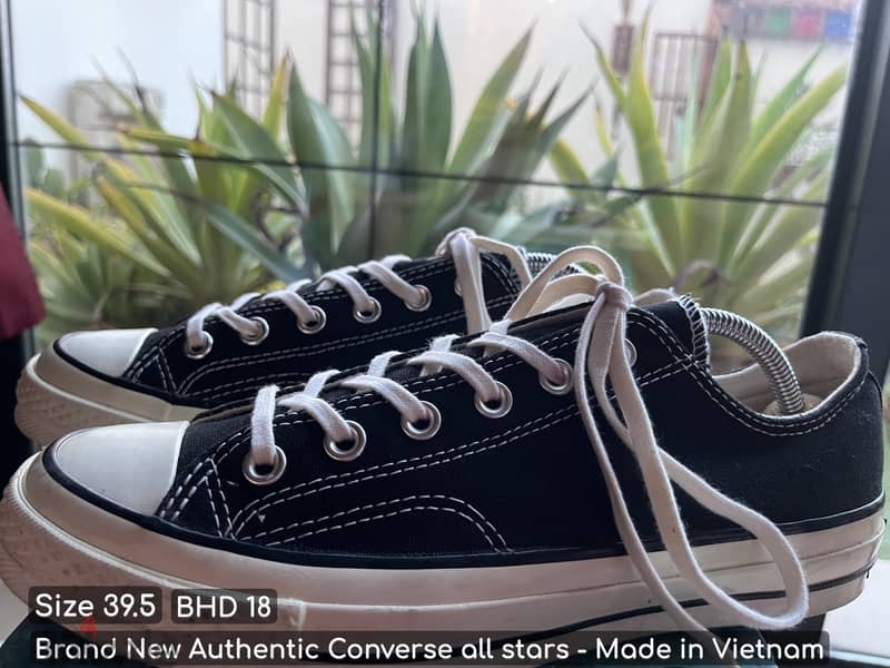 Authentic – Tod’s Sneaker & brand new converse all stars 5