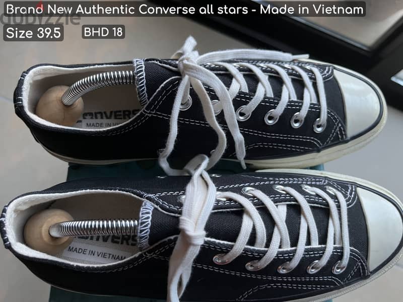 Authentic – Tod’s Sneaker & brand new converse all stars 6