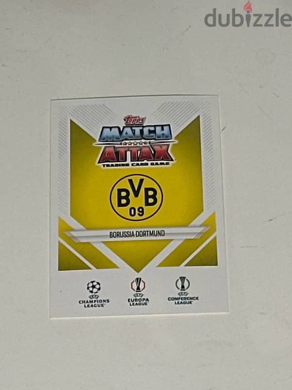 Borussia Dortmund (BVB) Topps Match Attax card 1