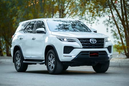 Toyota Fortuner 2023 White | Low Mileage | 1 Owner | Zero Accident |