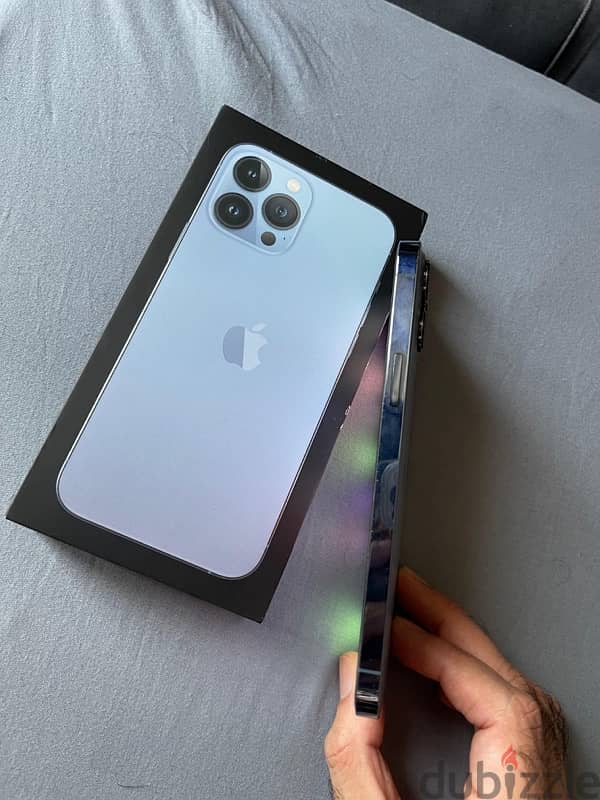 IPHONE 13 PRO MAX 256GB limited edition color (sierra blue) 1