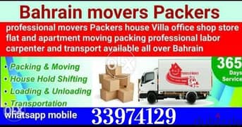 Mover Packer's Shifting Moving Service Available