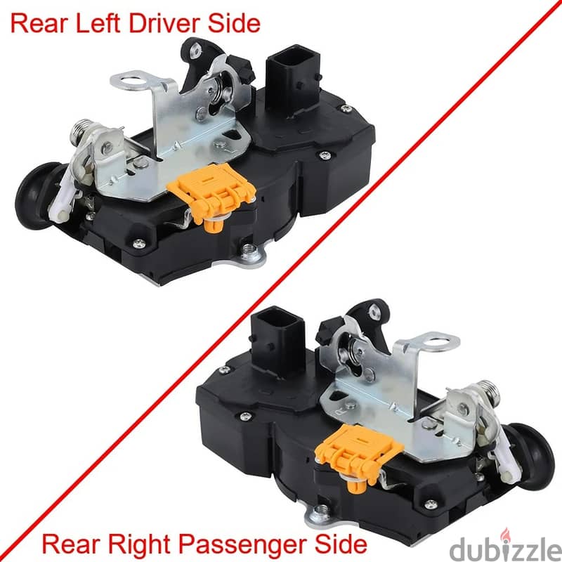 Rear Left & Right Door Lock Actuator 4