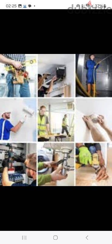 plumber and electrician painting all work home maintenance service 4