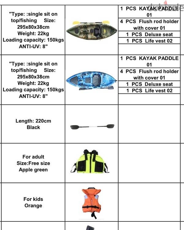 Kayak For Sale Start BD 70 8
