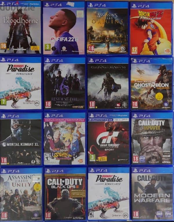 Playstation 2,3,4,5 xbox Games and controller 17