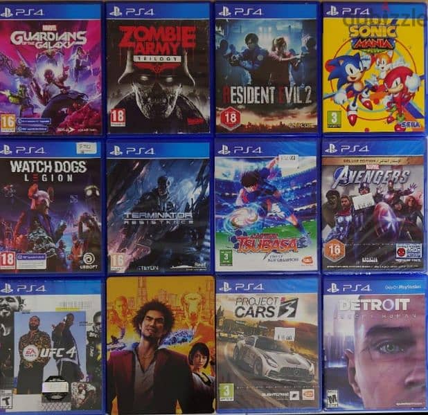Playstation 2,3,4,5 xbox Games and controller 18
