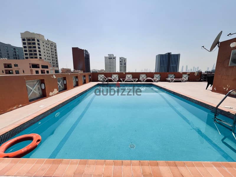 2 BR fully furnished Flat In Juffair for 330BD with EWA limit 8