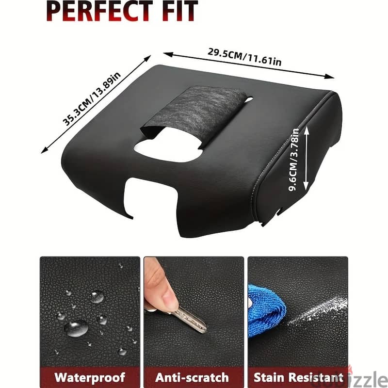 Auto Center Console Cover 2