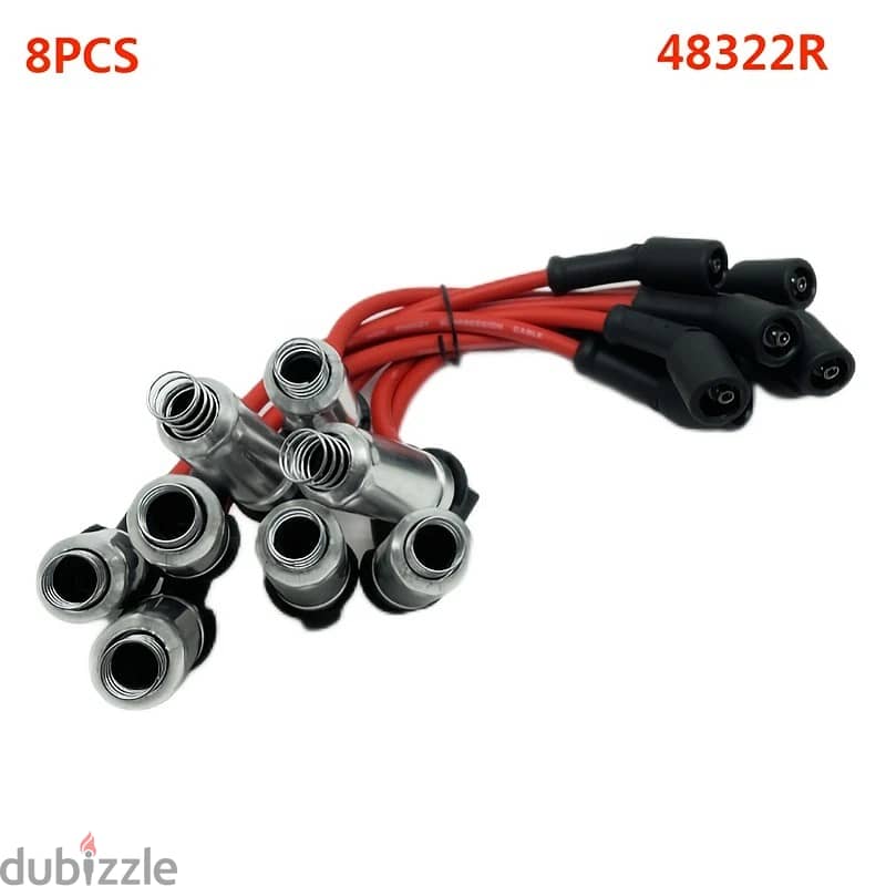 8pcs 48322R Ignition Spark Plug Wire 1