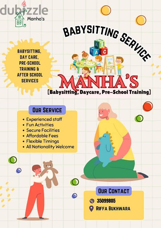 After school Care And Baby Sitting Available In Riffa, Bukhwara ...