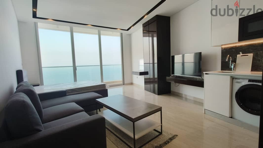 Sea view studio flat with BEACH ACCESS  call33276605 2