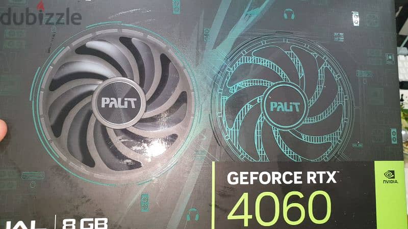 GPU Palit GeForce RTX 4060 Dual 8GB 1