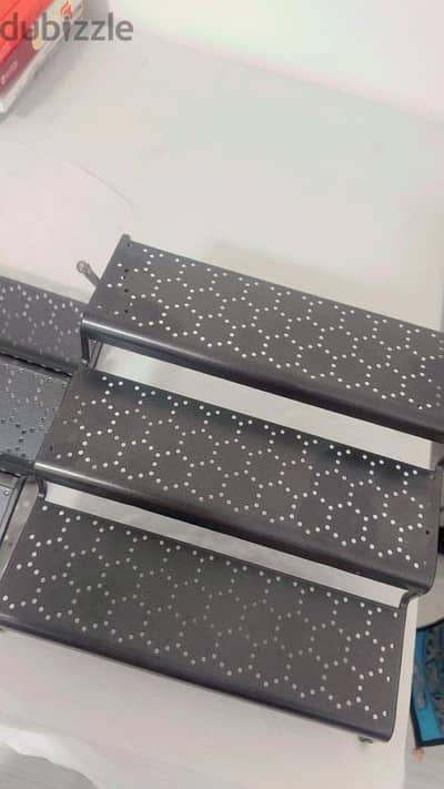 2 Metal Drawer Organizers