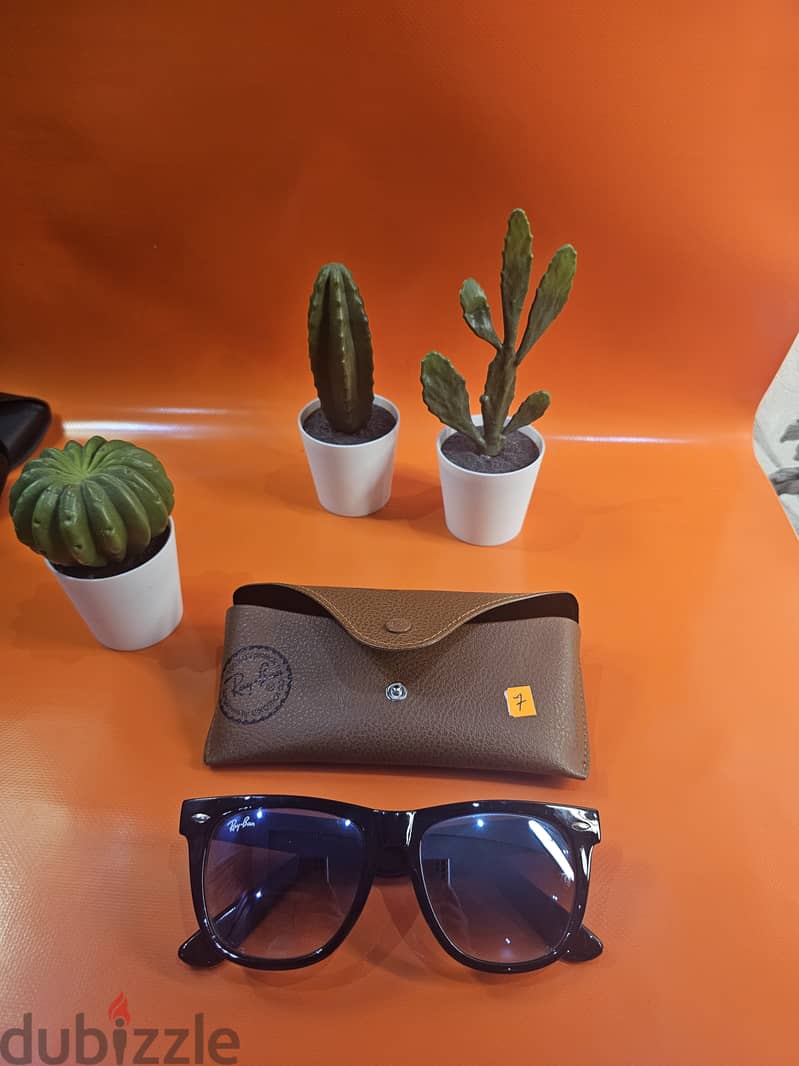 Rayban original Sunglasses used clean 10bd نظارات شمسية رجالية ونسائية 3