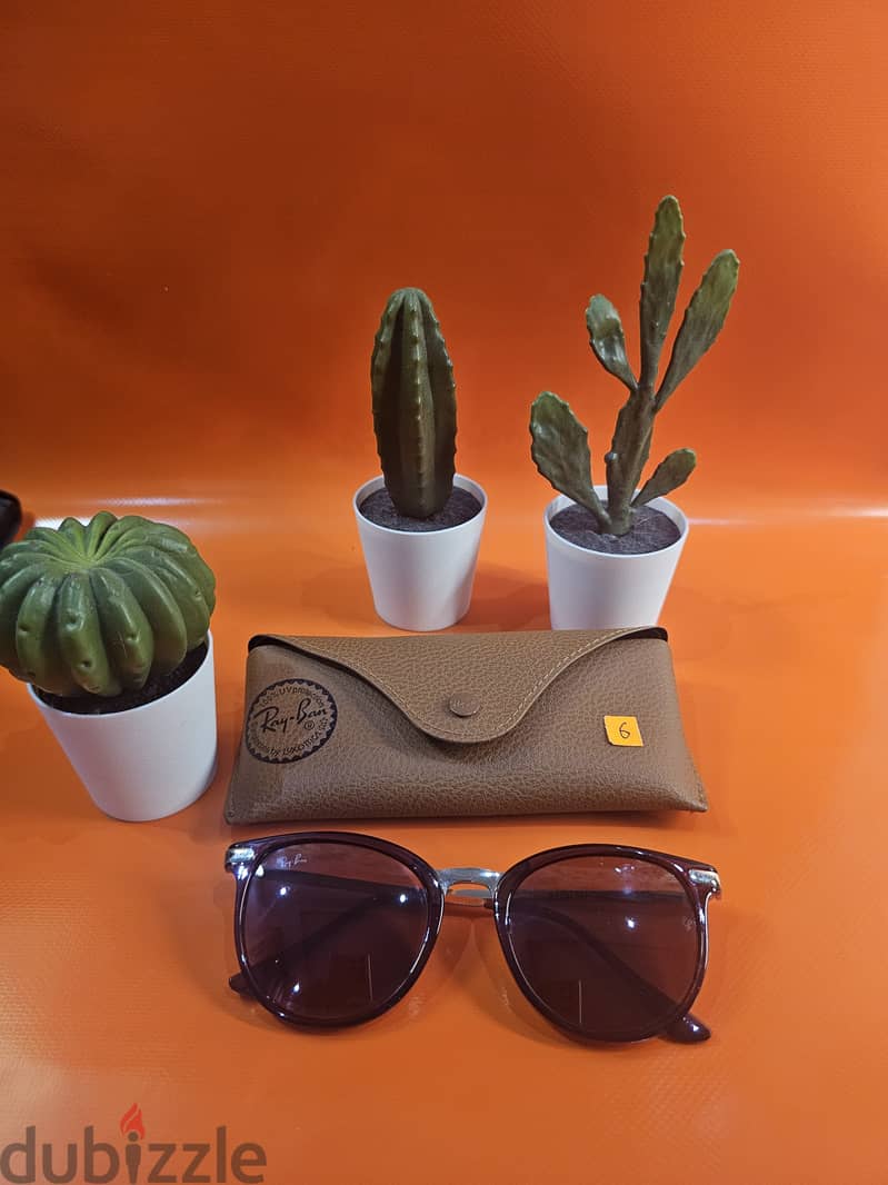 Rayban original Sunglasses used clean 10bd نظارات شمسية رجالية ونسائية 4