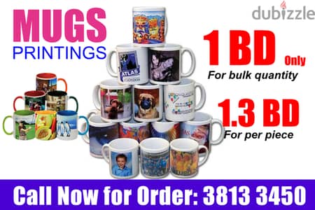 Custom Printed Mugs – Your Design, Your Style!