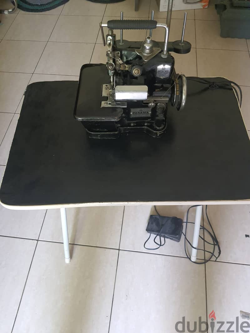 Overlock Machine for sale with table. 3 Thread - Other Home Appliances ...