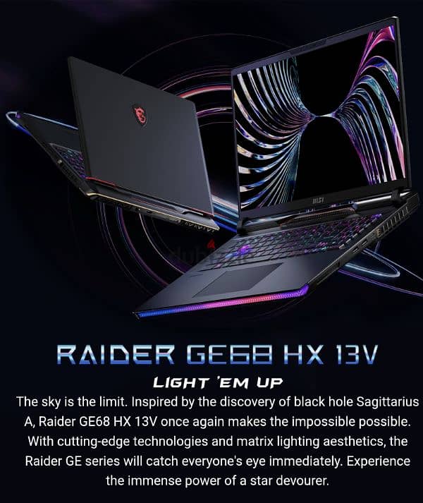 RTX4090 GAMING LAPTOP MSI Raider GE68 HX 13V RTX 4090 1