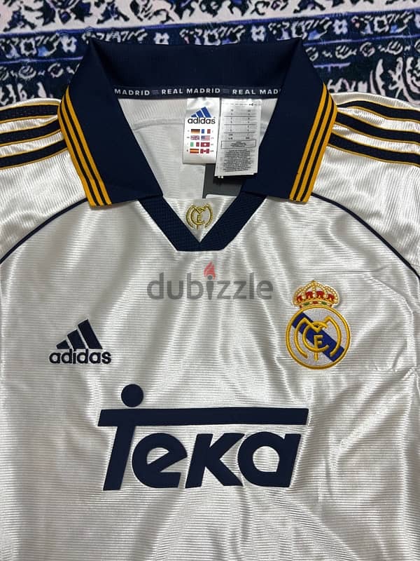 Real Madrid 1999/2000 Retro Home Jersey 1