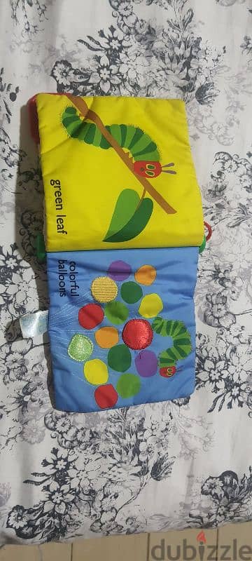toddler fabric book