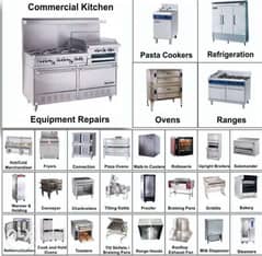 Maintenance for commercial Kitchen Equipments at affordable prices. 0