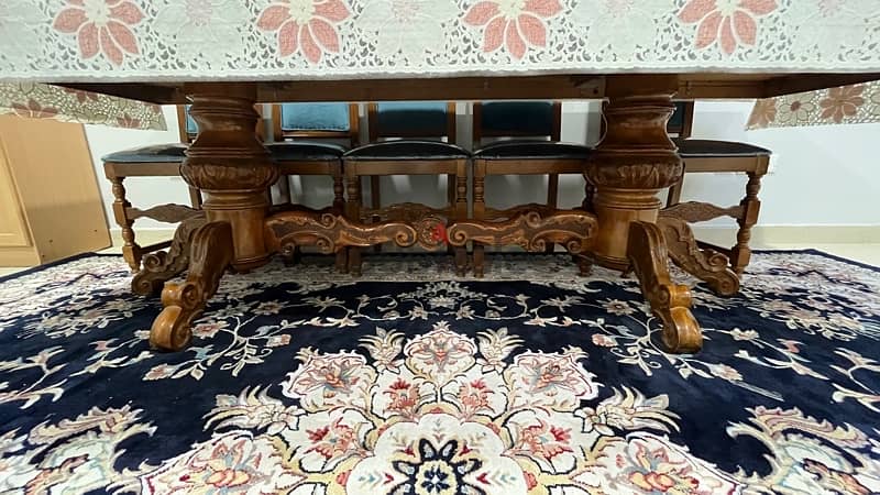 Elegant 10-Seater Dining Table Set for Sale 6