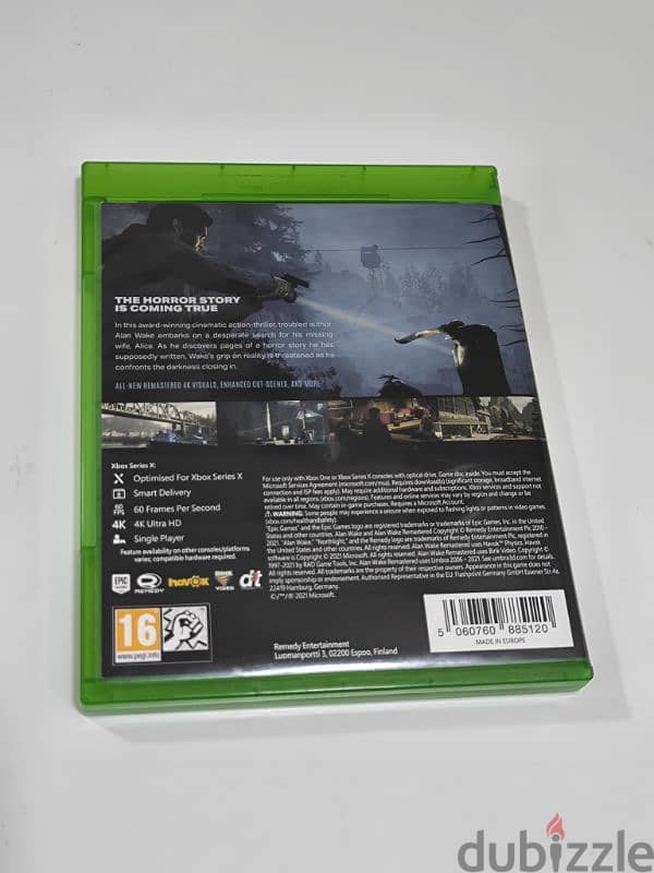 للبيع لعبة Xbox: Alan Wake Remastered 2