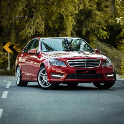 Mercedes C200 2013 LOW MILEAGE RED Excellent Condition | REDUCED PRICE