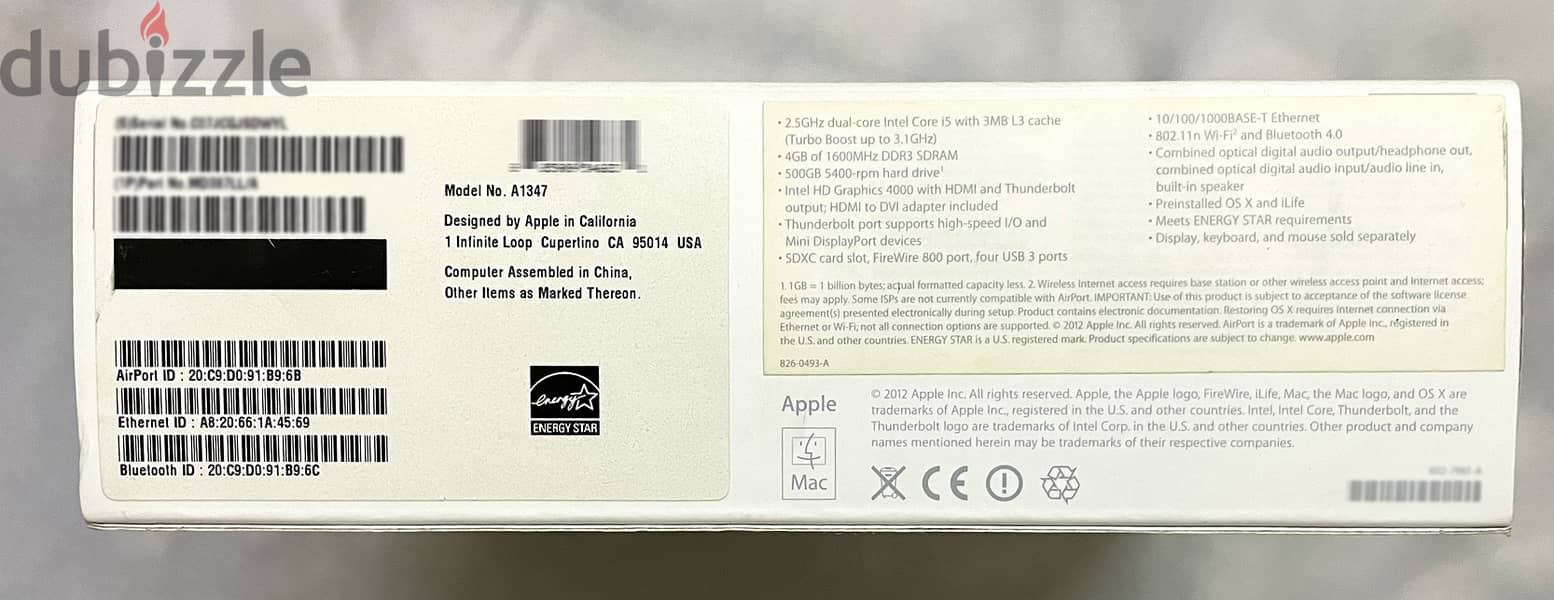 Mac mini (Late 2012) and Lenovo D24-20 23.8 inches HDMI Monitor 3