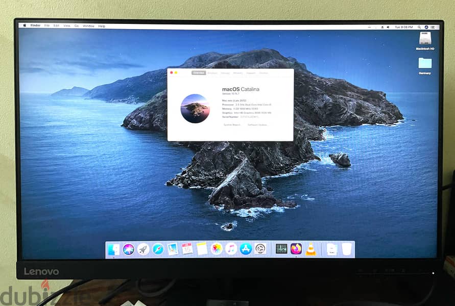 Mac mini (Late 2012) and Lenovo D24-20 23.8 inches HDMI Monitor 4