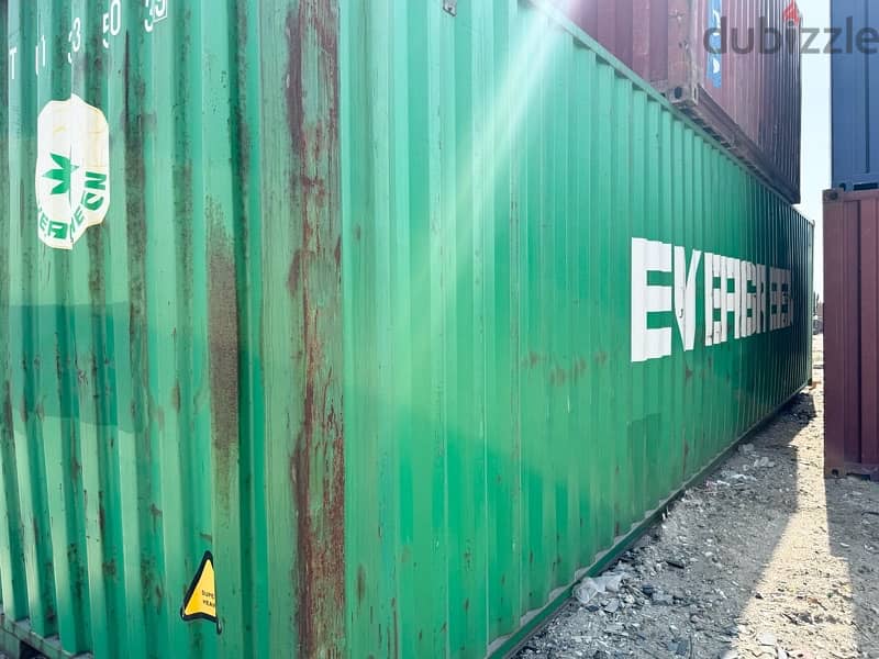 6 CONTAINERS (40’ feet) for sale 3