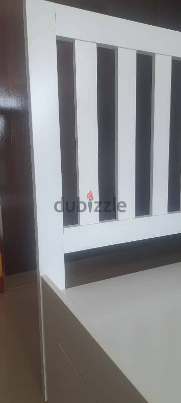 single bed with 4 Drawers 90×200 8