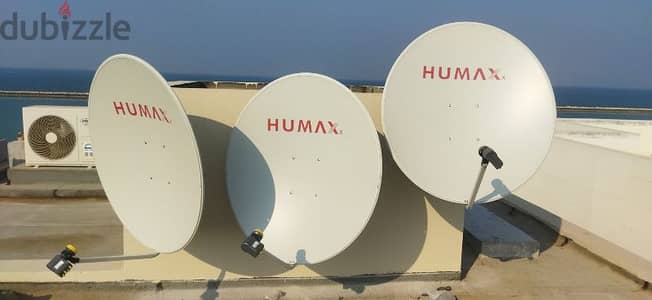Arabic nilsat arabsat Indian dish fixing