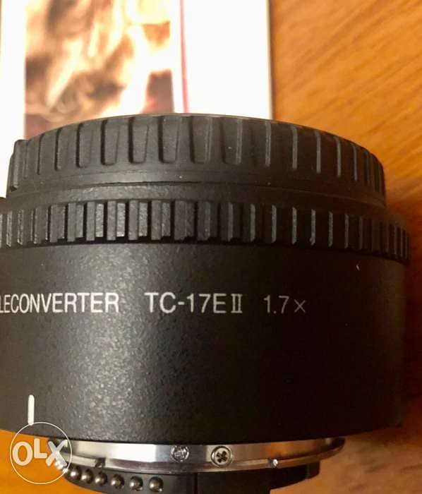 1.7x zoom AF-S Teleconverter Nikon TC-17E II 1