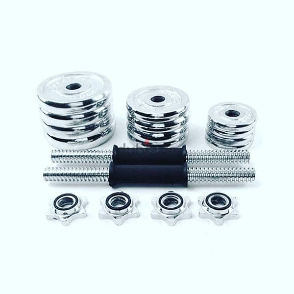 Call (36216143) York Dumbbell Set 20 KG comes in a quality plastic 1
