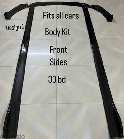 car body kit fits all cars 30 bd front and sides skirts new