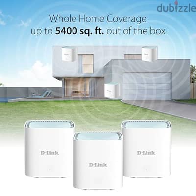 D-Link M15/3, Eagle Pro AI Mesh WiFi 6 Router System 3 pack